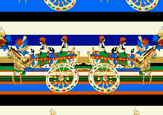 几何条子马车印花矢量图服装纺织面料水印数码印花金昌花型素材