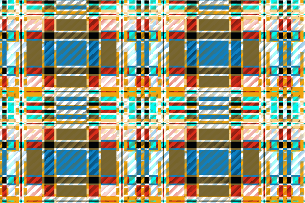 多彩几何图案格子印花矢量图服装纺织面料水印数码印花花型金昌素材