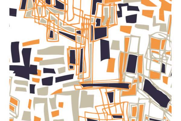 几何图案拼接印花矢量图服装纺织面料数码印花花型素材