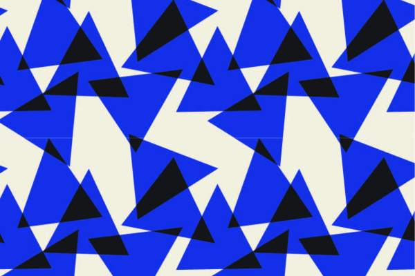 几何三角图案拼接印花矢量图服装纺织面料数码印花花型素材