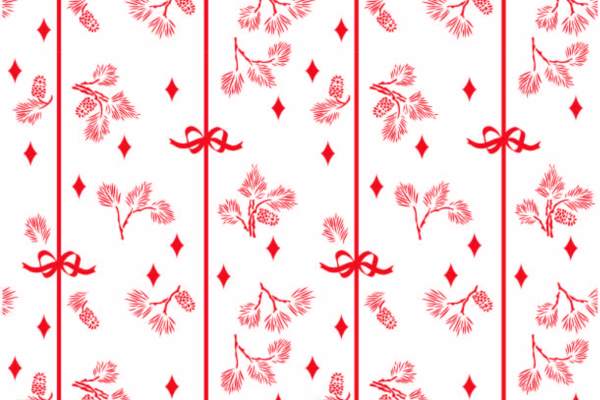 植物花纹线条印花矢量图服装纺织面料数码印花花型素材