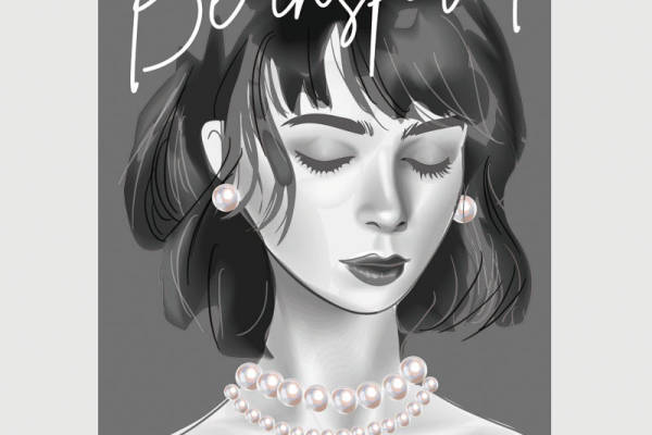 女孩字母印花矢量图服装裁片T恤烫图印花花型素材