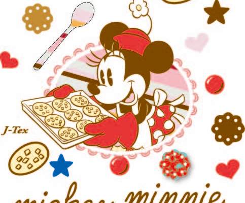 卡通动漫米妮字母食物印花矢量图服装裁片T恤烫图印花花型素材