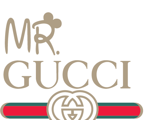 潮牌字母印花矢量图服装裁片T恤烫图印花花型素材