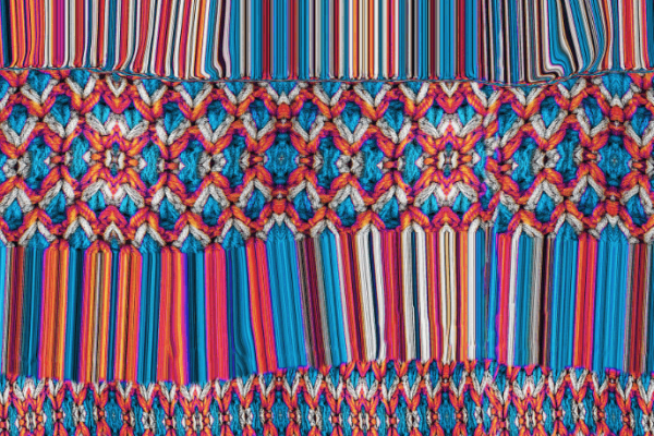 几何色彩图案印花服装纺织面料数码印花图案