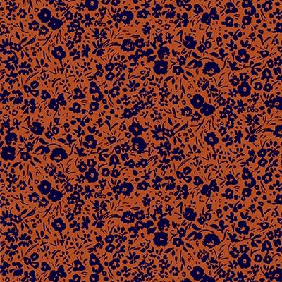 植物小碎花印花矢量图服装纺织面料数码印花花型素材