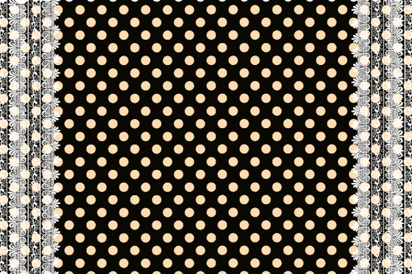 几何圆点图案线条蕾丝花边拼接印花矢量图服装纺织面料水印数码印花金昌花型素材