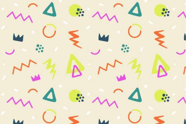 几何图案印花矢量图服装纺织面料数码印花花型素材