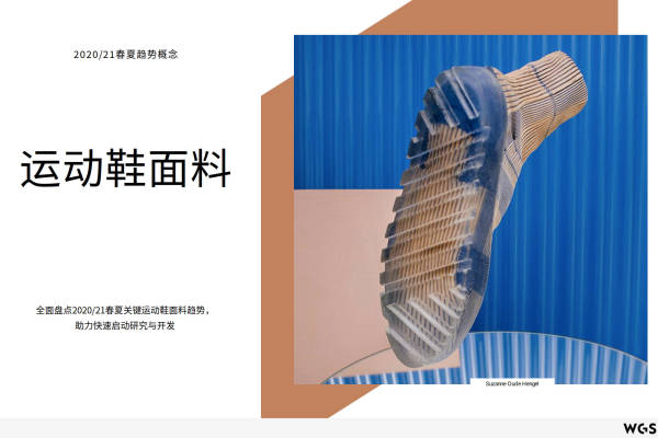 2020-21年春夏运动鞋面料趋势概念