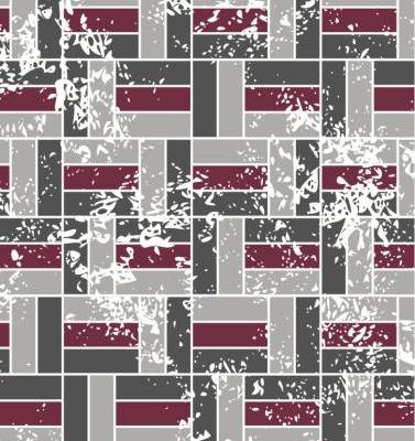 几何线条格子印花矢量图服装纺织面料数码印花素材