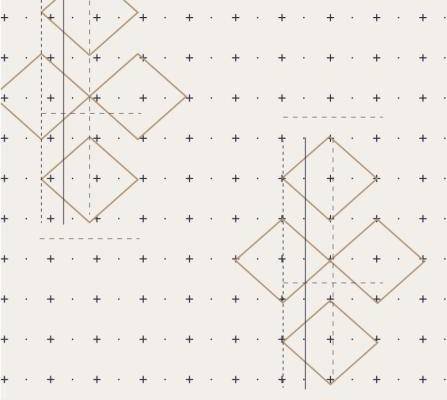 几何图案线条格子拼接矢量图服装纺织数码印花素材