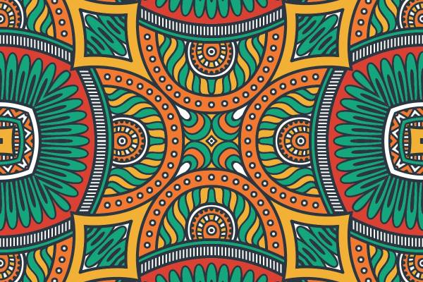 几何花纹印花矢量图服装纺织数码印花素材