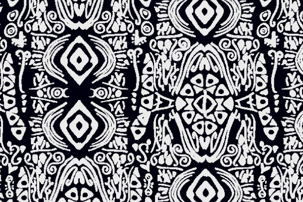 黑白几何花纹拼接印花矢量图服装纺织水印数码印花金昌素材