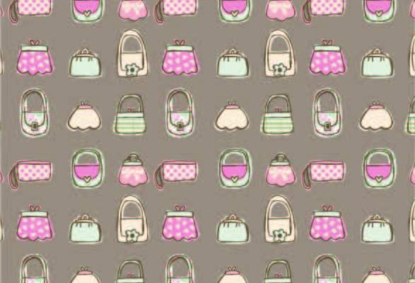 几何图案包包拼接印花矢量图服装纺织数码印花花型素材