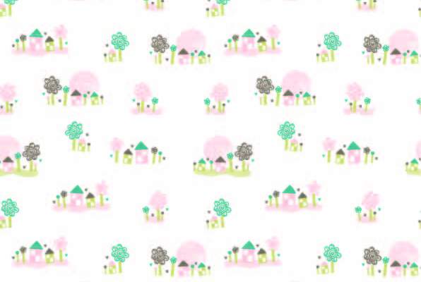 植物线条卡通图案印花矢量图服装纺织数码印花花型素材