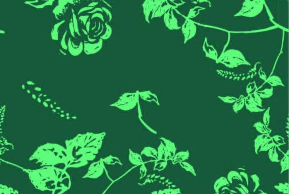 植物玫瑰花纹印花矢量图服装纺织面料数码印花花型素材