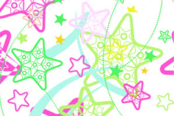 几何线条拼接五角星印花矢量图服装纺织数码印花花型素材