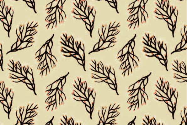 几何线条植物花纹印花矢量图服装纺织数码印花花型素材