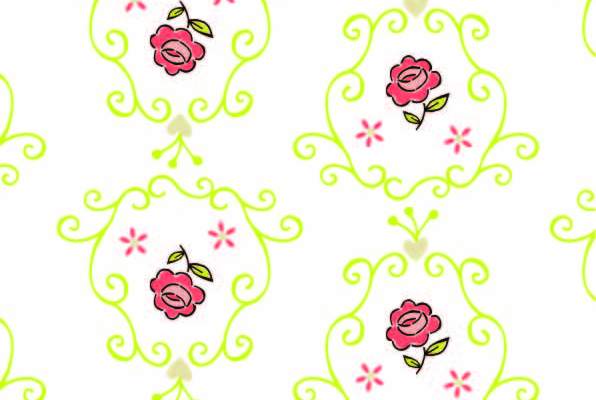 几何花纹小花朵印花矢量图服装纺织数码印花花型素材