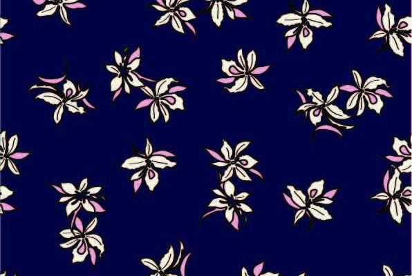 植物花纹印花矢量图服装纺织数码印花花型素材