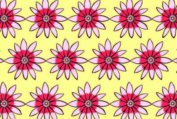 几何花纹花朵印花矢量图服装纺织数码印花花型素材