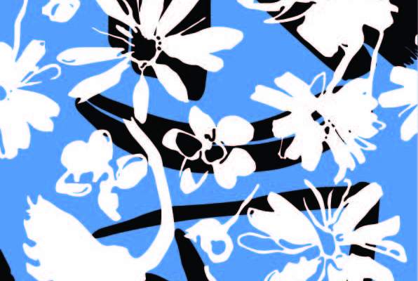 几何线条花纹印花矢量图服装纺织数码印花花型素材