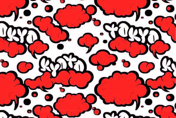 几何图案云朵印花矢量图服装纺织数码印花花型素材