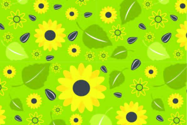 植物花卉小邹菊印花矢量图服装纺织数码印花花型素材