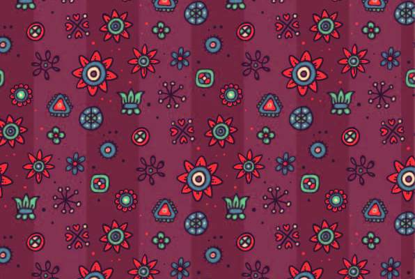 几何图案印花矢量图服装纺织数码印花花型素材