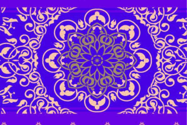 复古民族风花纹印花矢量图服装纺织数码印花花型素材