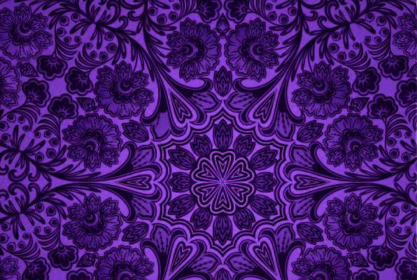 紫色复古几何花纹印花矢量图服装纺织数码印花花型素材