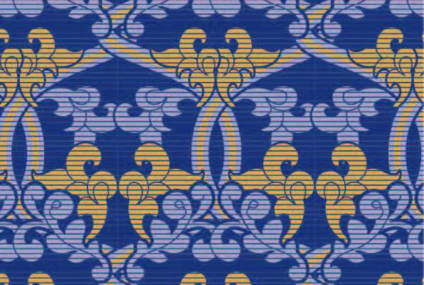 复古花纹印花矢量图服装纺织数码印花花型素材