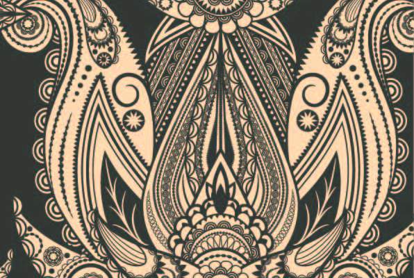 几何花纹民族风印花矢量图服装纺织数码印花花型素材