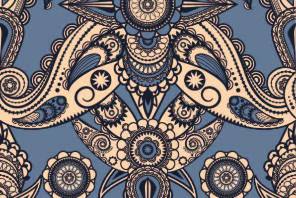 几何花纹民族风印花矢量图服装纺织数码印花花型素材