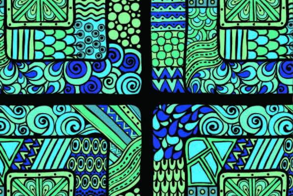 几何花纹民族风印花矢量图服装纺织数码印花花型素材