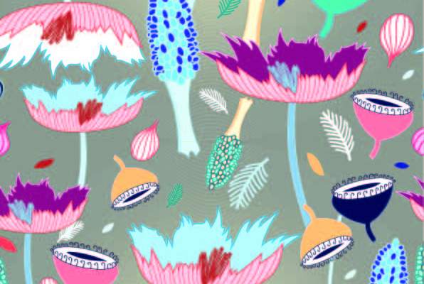 几何花纹印花矢量图服装纺织数码印花花型素材