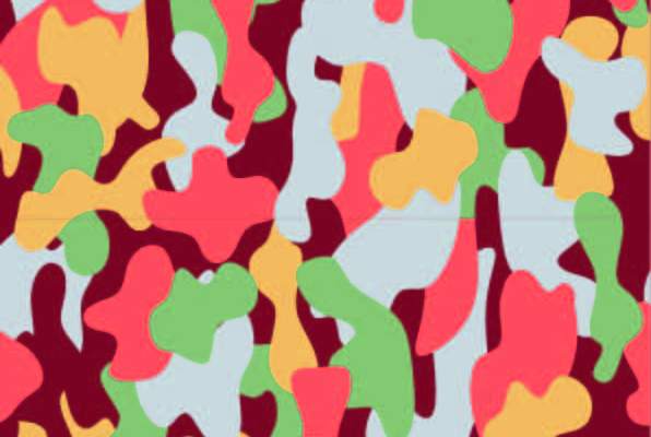 几何图案迷彩印花矢量图服装纺织数码印花花型素材