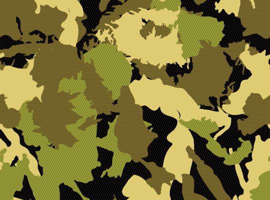 几何图案迷彩印花矢量图服装纺织数码印花花型素材