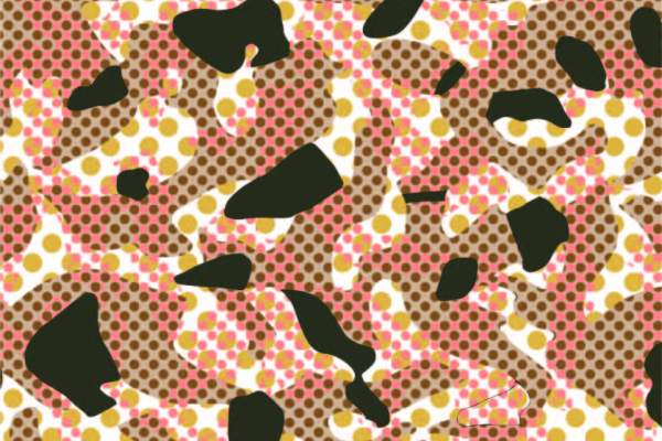 几何图案迷彩圆点印花矢量图服装纺织数码印花花型素材