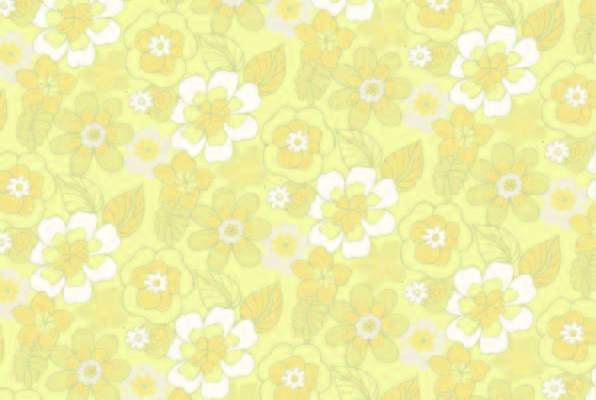 植物花朵拼接印花矢量图服装纺织数码印花花型素材