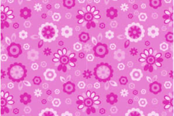 植物小花朵印花矢量图服装纺织数码印花花型素材