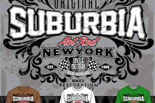 几何花纹字母印花矢量图服装裁片T恤烫图印花花型素材