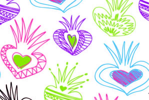 几何图案拼接印花矢量图服装纺织数码印花花型素材