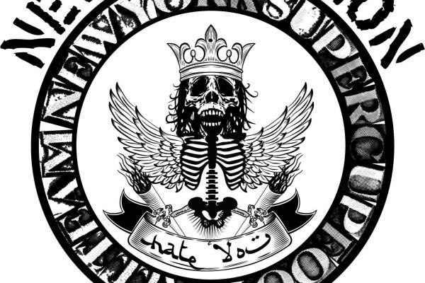 几何字母花纹骷髅头印花矢量图服装裁片T恤烫图印花花型素材