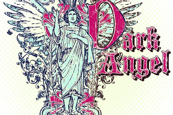 几何花纹字母翅膀印花矢量图服装裁片T恤烫图印花花型素材