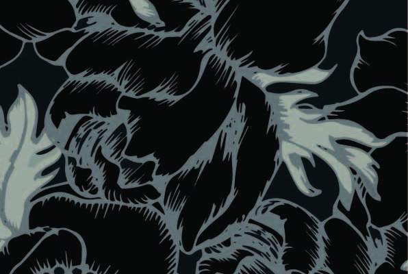 植物花纹牡丹花印花矢量图服装纺织数码印花花型素材