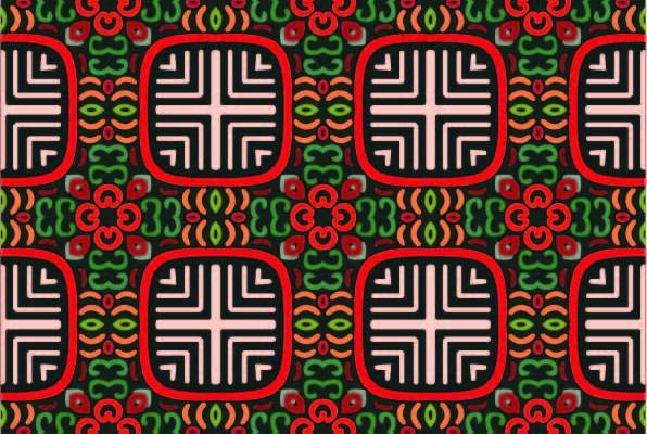 几何花纹图案印花矢量图服装纺织数码印花花型素材