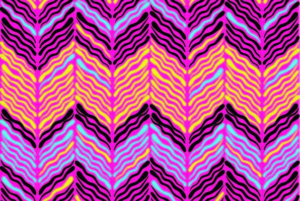 几何线条拼接印花矢量图服装纺织数码印花花型素材