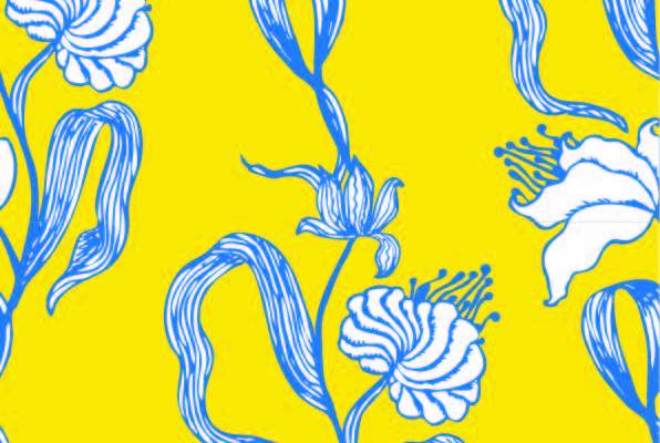 几何植物花纹印花矢量图服装纺织数码印花花型素材