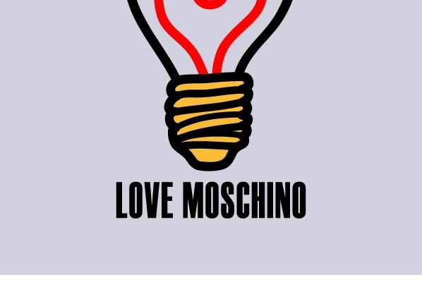 几何图案电灯字母潮牌MOSCHINO印花矢量图服装裁片T恤烫图印花花型素材